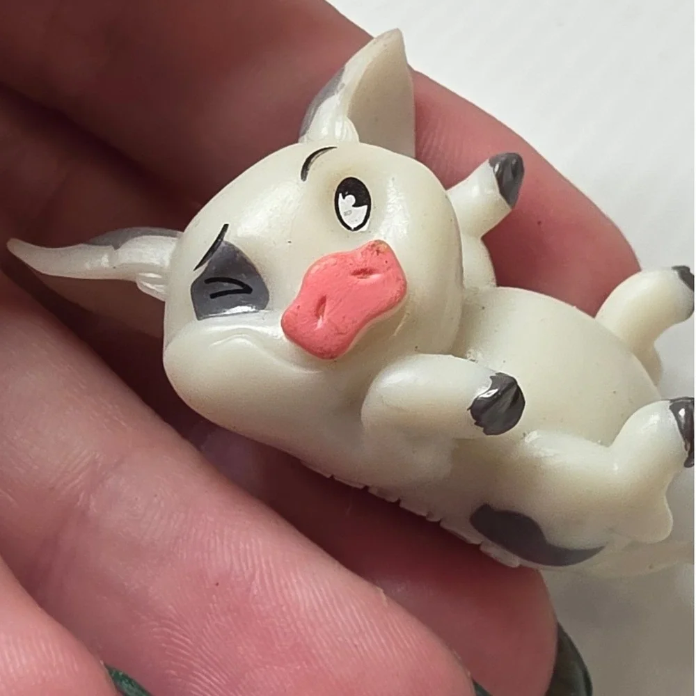 Disney Moana Pua Pig Figure‎ Small White Good Character Toy